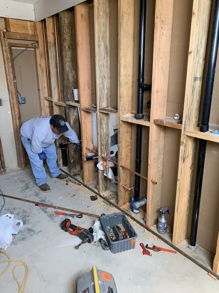 Commercial rough-in plumbing for Commercial Plumbing in Bass Lake